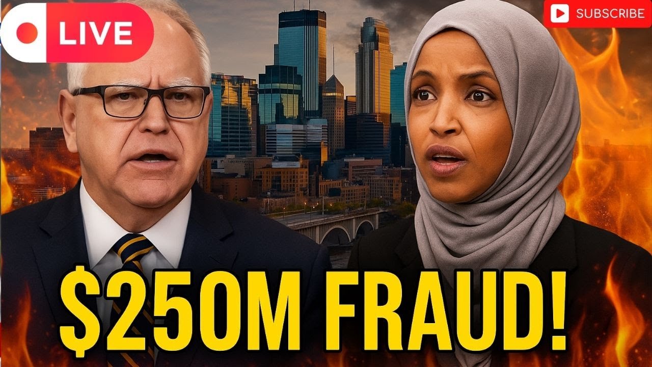 “Minnesota Welfare Chaos: How Did Walz & Omar Miss a $250M SCAM?!”
