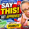 The ONE Thing They Want To Hear On Your Disability Claim! SSI Approval Tips!