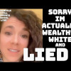 White Lady PRETENDED To Be Afro Palestinian