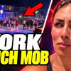 White College Students Screams for Help After Being Viciously Attacked by Black Mob on there Porch!